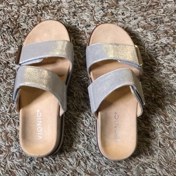 Vionic slip on platform sandals - Picture 3 of 8